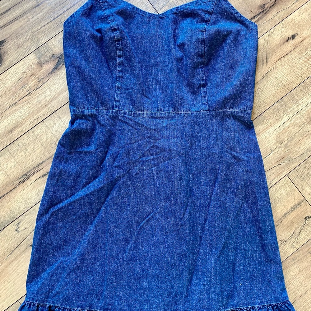 NWOT denim dress